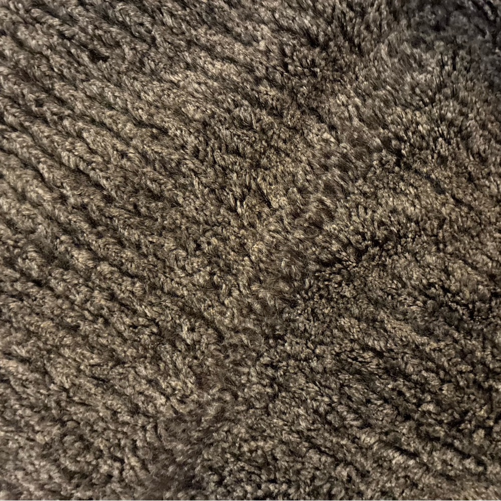True Grit Men's Heather Brown Quarter-Zip Sweater with Sherpa Collar - Picture 4 of 5